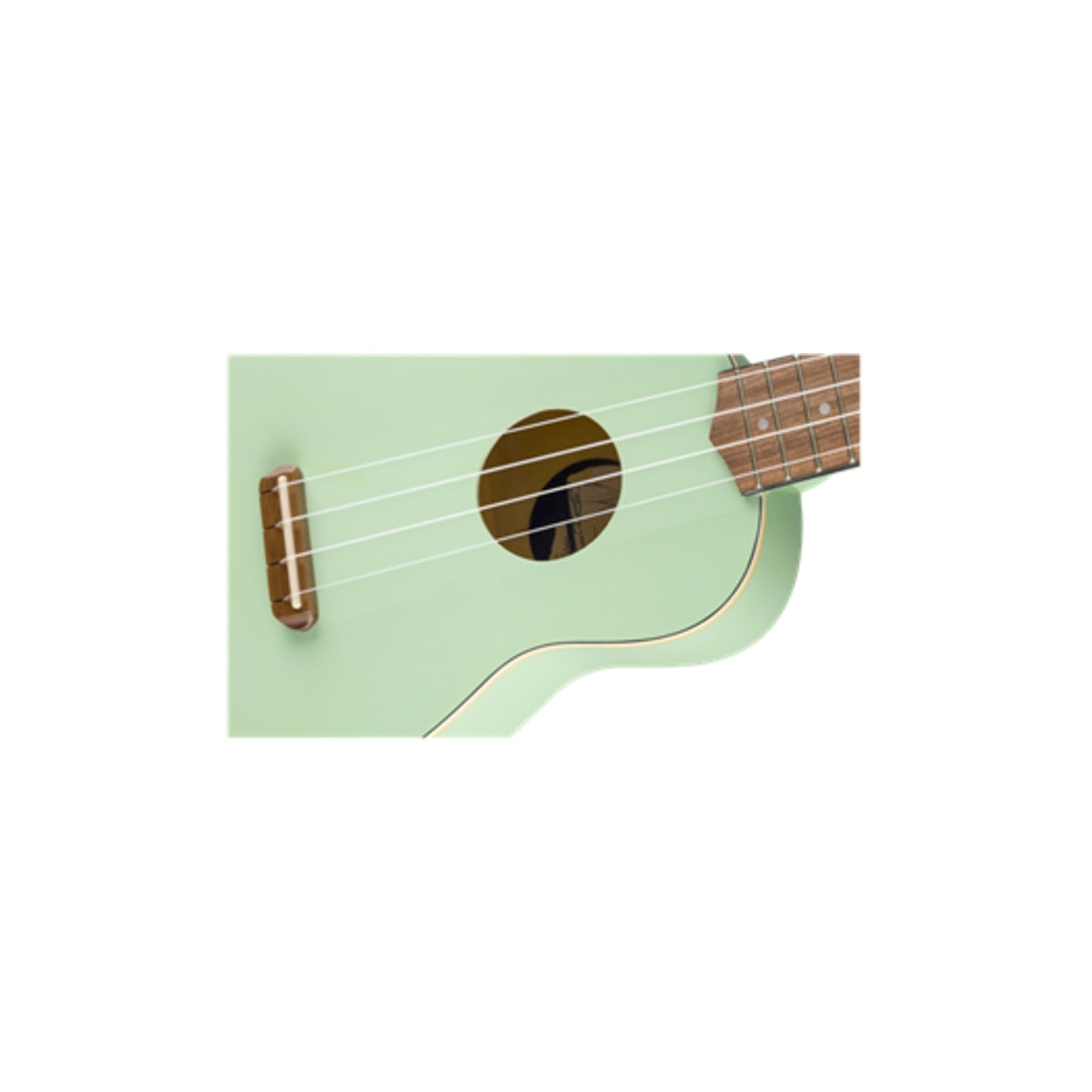 Fender Venice Soprano Ukulele, Surf Green (0971610557)