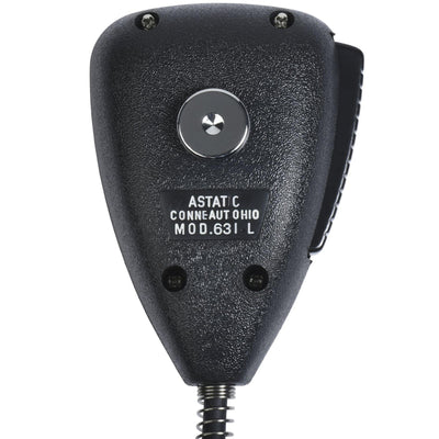 Astatic 631L Noise-Cancelling Palmheld Dynamic Microphone with Push to Talk