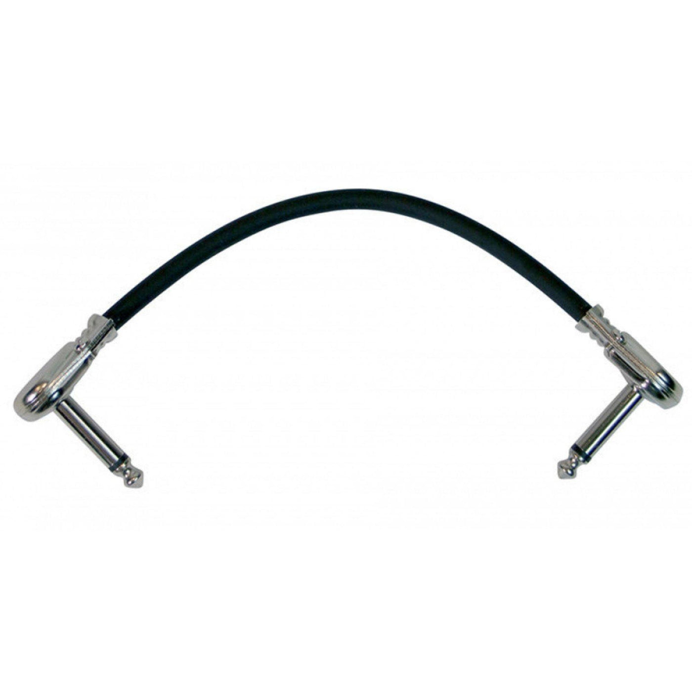 6" Patch Cable w/ Pancake Connectors (Black)