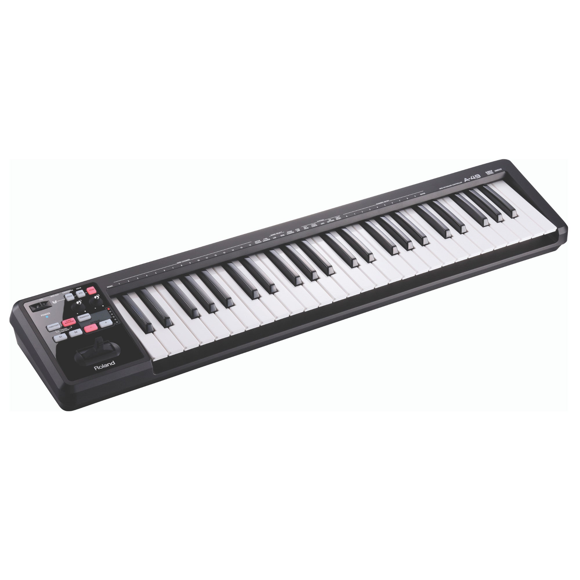 Roland A-49 MIDI Keyboard Controller - Black – Interstate Music
