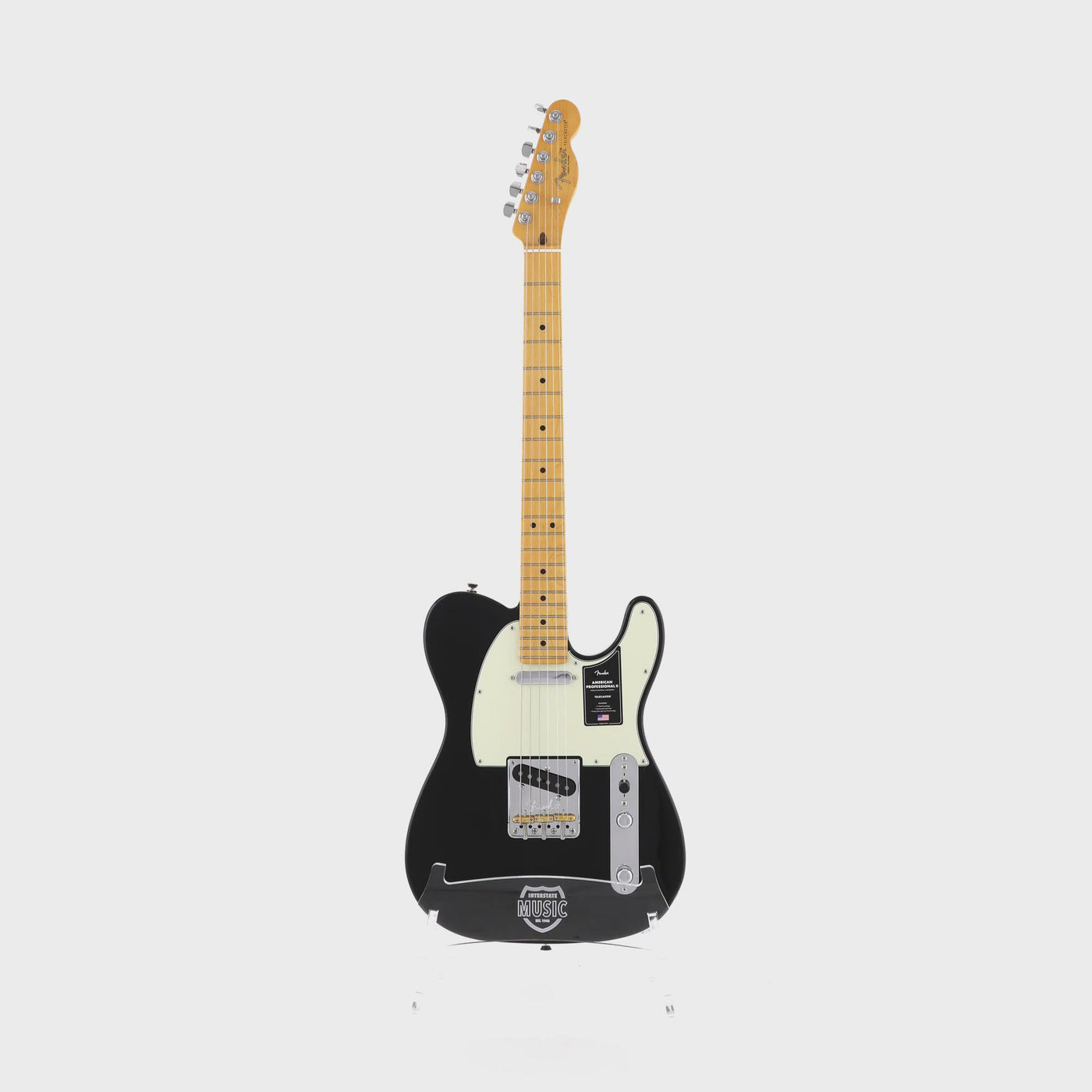 Fender American Professional ll Telecaster Black with Maple
