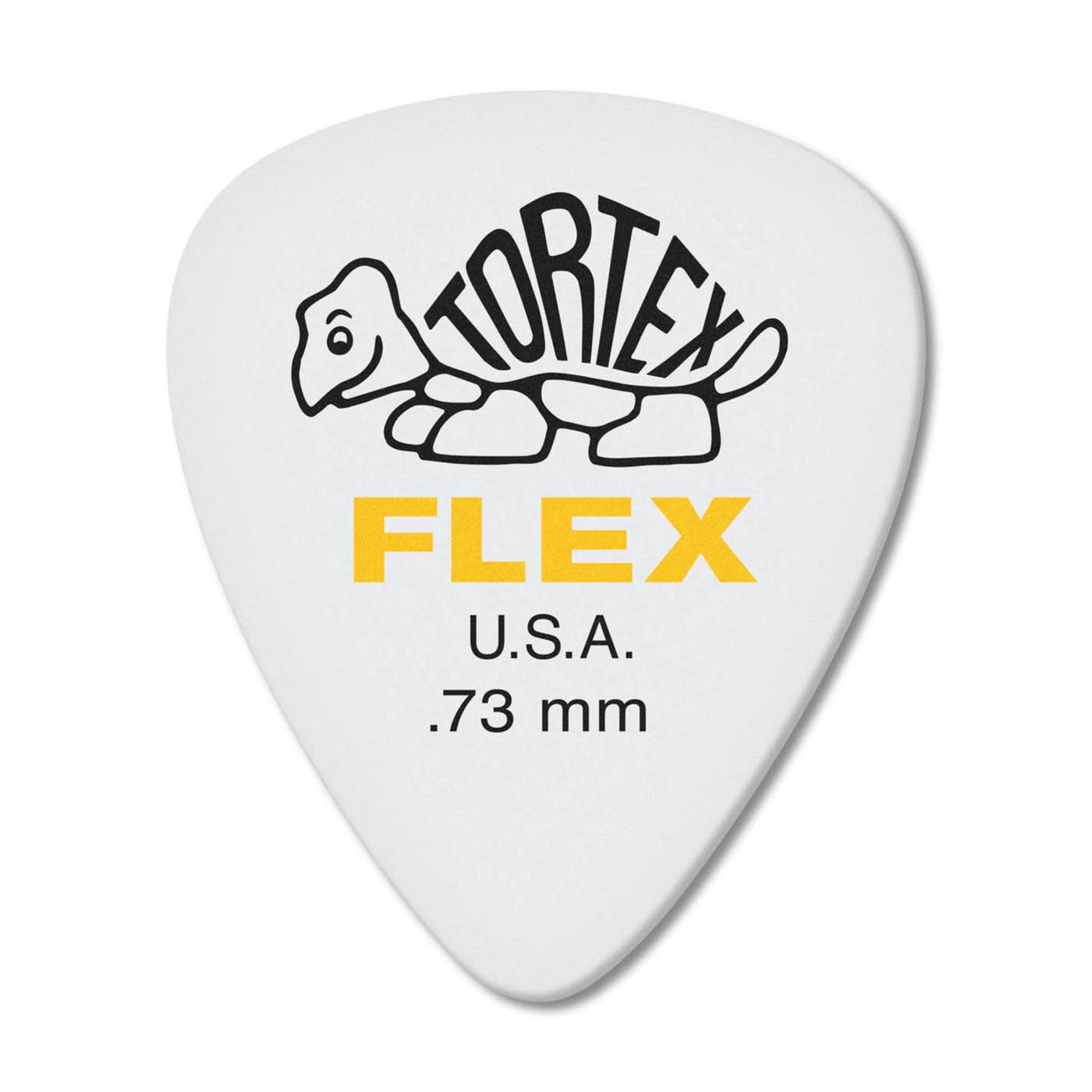 Dunlop 428P073 Tortex Flex Standard Pick .73mm- 12 Pack