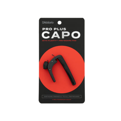 D'Addario Pro Plus Capo, Black (PW-CP-19)