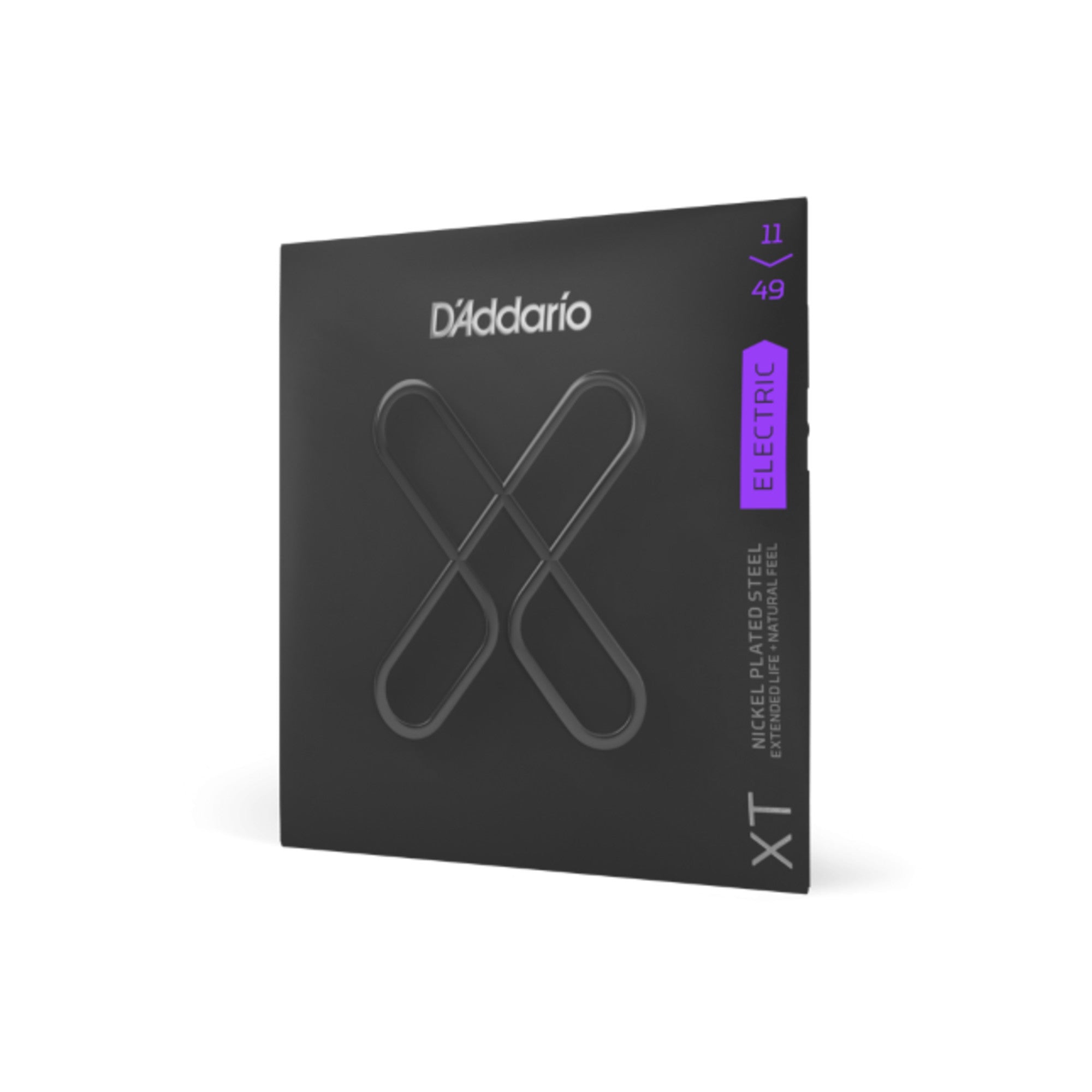 D'Addario XT Nickel Coated Electric Guitar Strings, Medium, 11-49 – Interstate M
