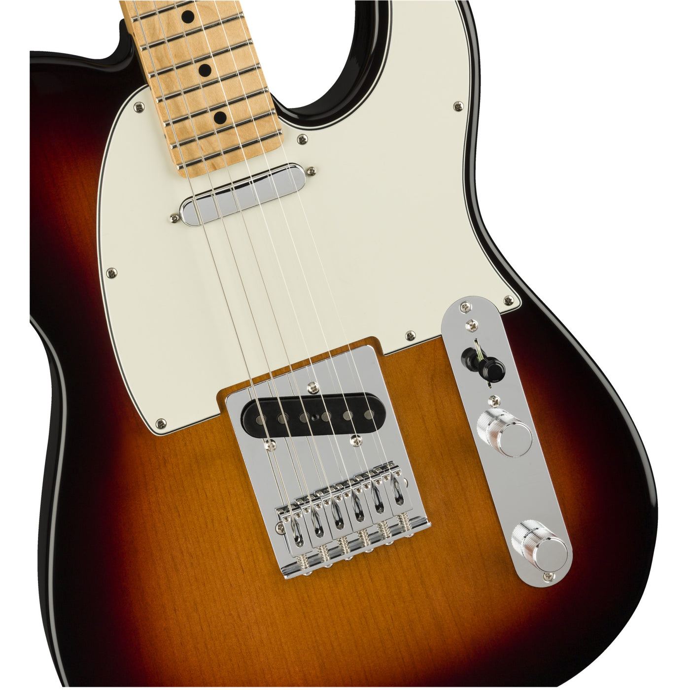 Fender Player Telecaster Electric Guitar, 3-Color Sunburst (0145212500)