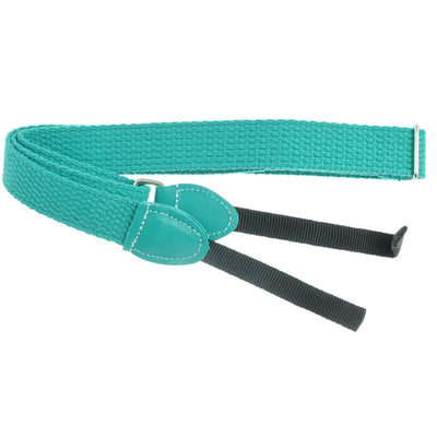 Souldier DUKA0000TL04TL - Handmade Souldier Solid Ukulele Straps, 1 Inch Wide and Adjustable up to 55" Made in the USA, Teal