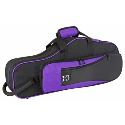 Kaces Lightweight Hardshell Alto Saxophone Case, Purple