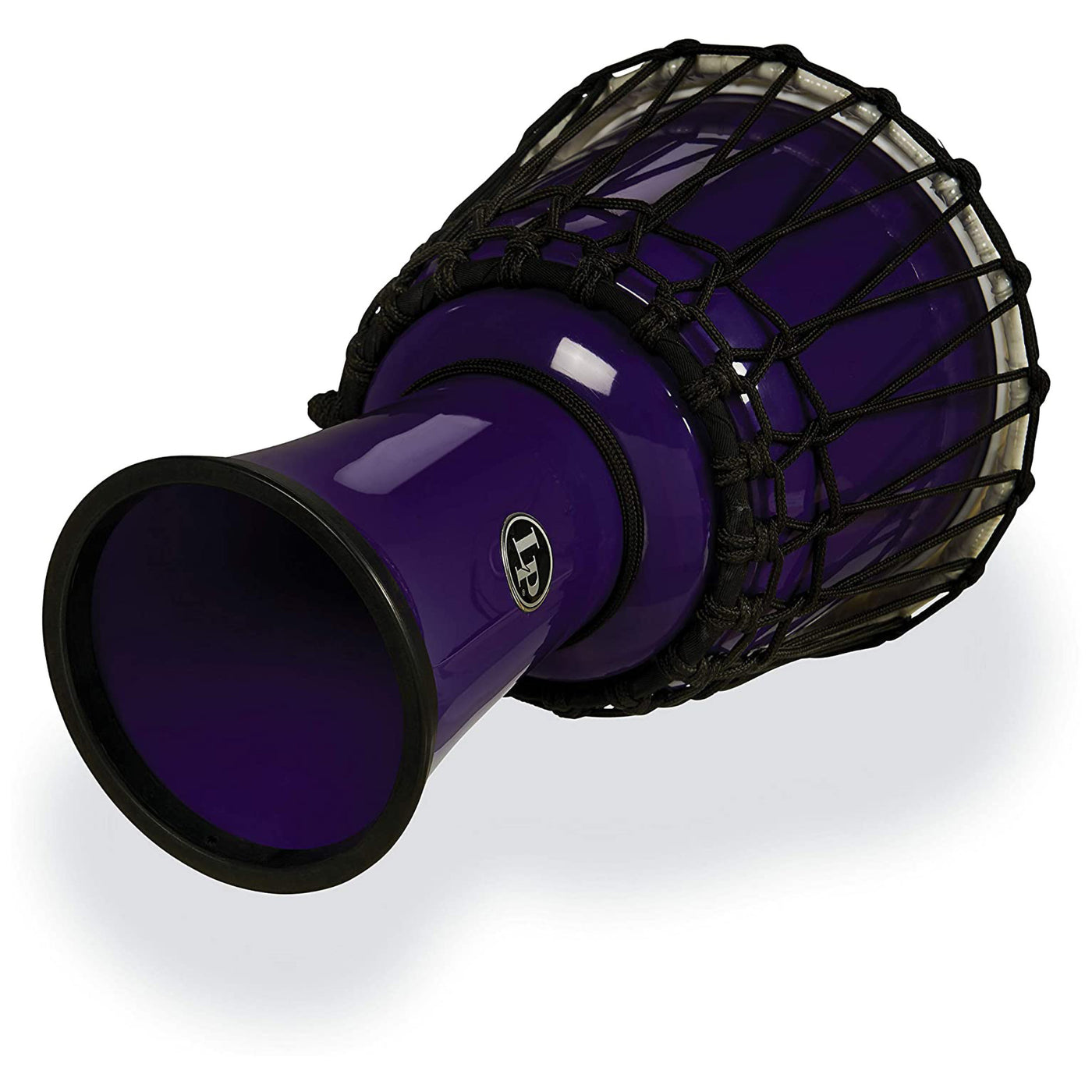 LP World Collection Rope Circle Djembe, 7", Purple