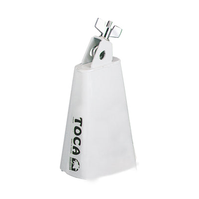 Toca 4425-T Contemporary Series Cow Bell, Low Cha Cha, Cowbell Noise Maker, White
