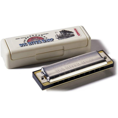 Hohner Big River Harmonica Boxed Pack; Key of F# (590BX-F#)