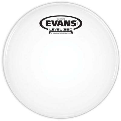 Evans MX White Marching Tenor Drum Head, 13 Inch