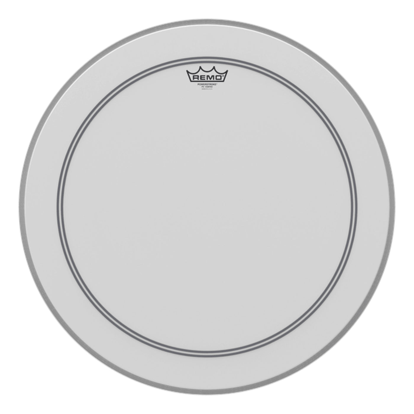Remo P3-0114-C2 14" Powerstroke P3 Coated Drum Head with Clear Dot