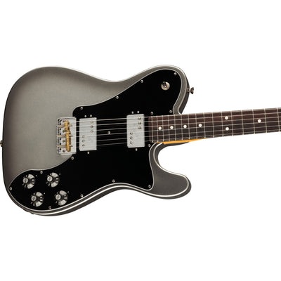 Fender American Professional ll Telecaster Deluxe Electric Guitar, Mercury (0113960755)