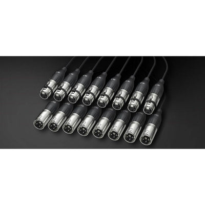 Alva X8X8Pro2 Analog Breakout-Cable, 8 XLR male to 8 XLR female, 2m