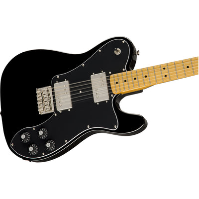 Fender Classic Vibe ‘70s Telecaster Deluxe Electric Guitar, Black (0374060506)