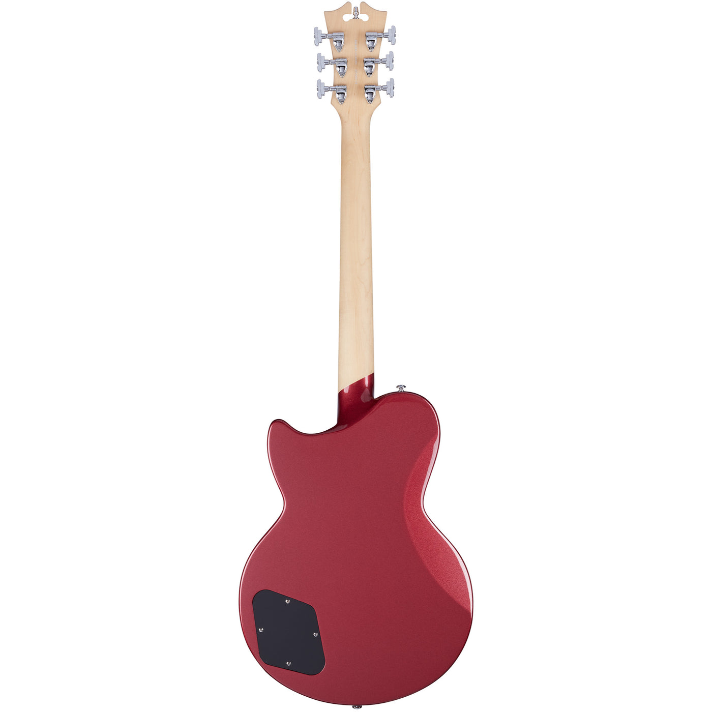 D'Angelico Premier Atlantic Electric Guitar with Stopbar Tailpiece, Oxblood (DAPATLOXBCS)