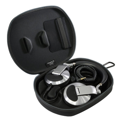 Pioneer DJ HDJ-HC02 Headphones Travel Case, Professional Audio Equipment Storage, Portable Over-Ear Headphones Carrying Case, Black