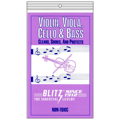 Blitz Care Cloth for Violin, Viola, Cello and Bass