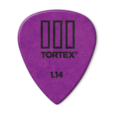 Dunlop 462P114 Tortex Iii Pick 1.14mm- 12 Pack