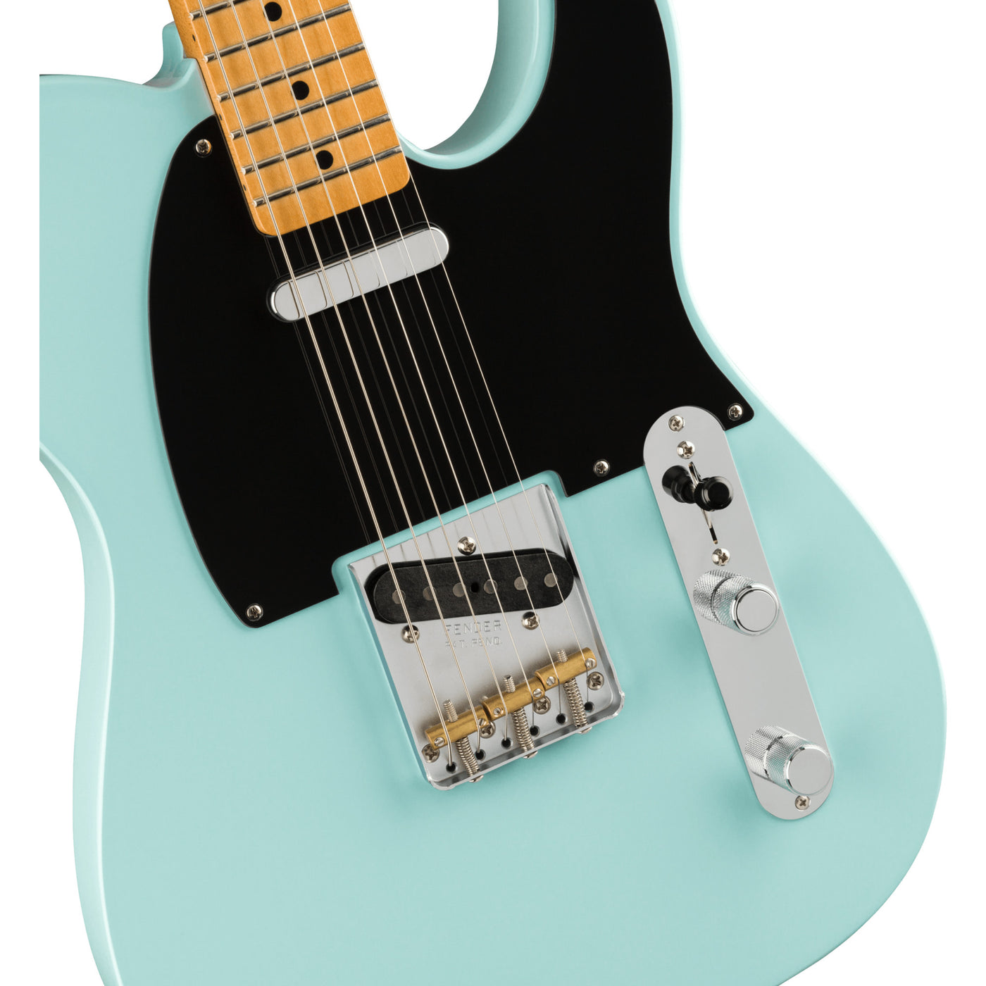 Fender Vintera ‘50s Telecaster Modified Electric Guitar, Daphne Blue (0149862304)