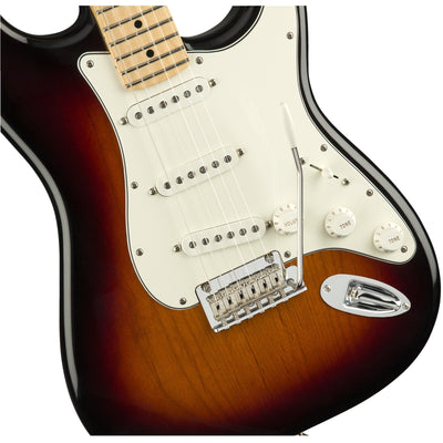 Fender Player Stratocaster Electric Guitar, 3-Color Sunburst (0144502500)