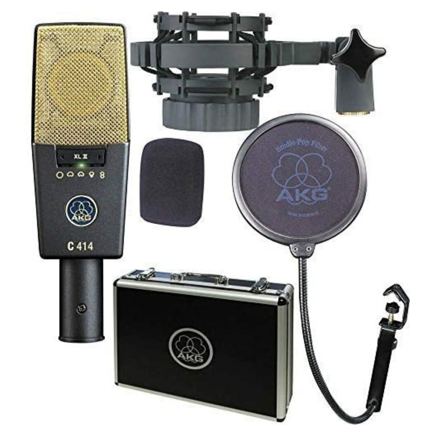 C414 XLII Reference Multipattern Condenser Microphone
