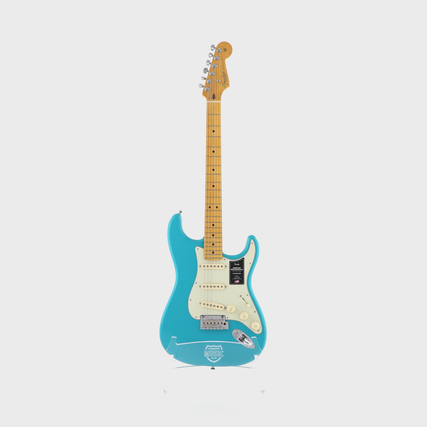 Fender American Professional ll Stratocaster Miami Blue with Maple