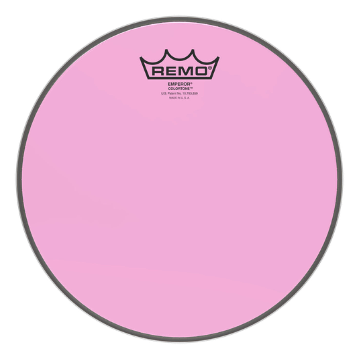 Remo Emperor Colortone Pink Drumhead, 10"