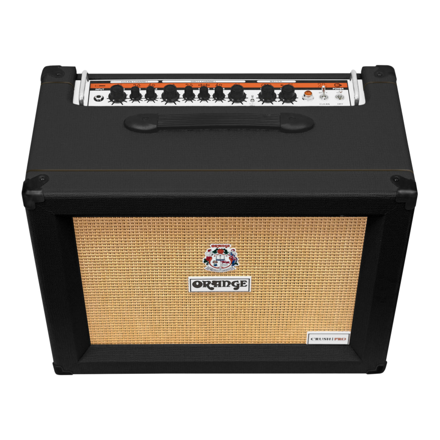 Orange Amps Crush Pro 60 Combo, All-Analog, 1x12 Guitar Amp Combo with Buffered Effects Loop-Black - CRUSH20