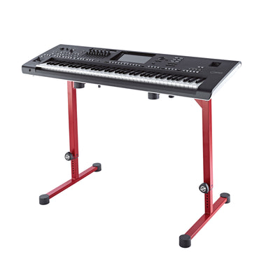 K&M Omega Table Style Keyboard Stand - Ruby Red