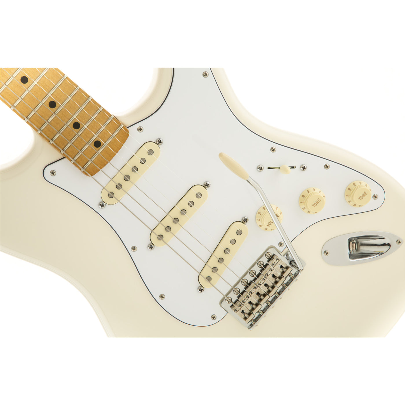 Fender Jimi Hendrix Stratocaster Olympic White with Maple