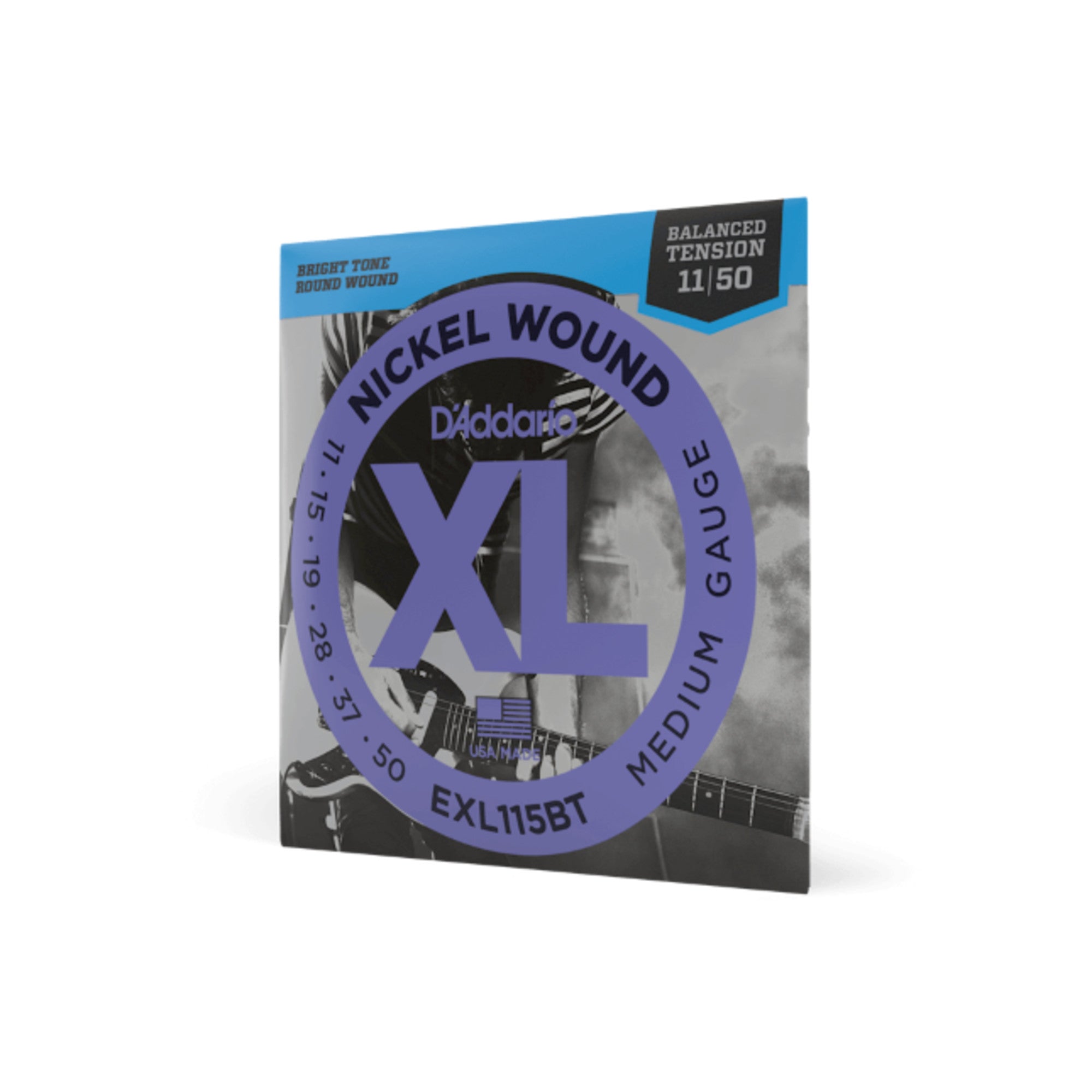 D'Addario Nickel Wound Electric Guitar Strings, Balanced Tension Mediu – Interst