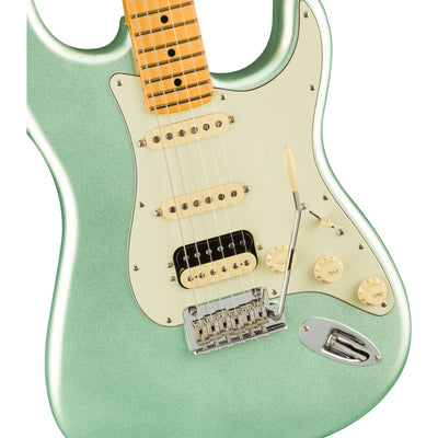 Fender American Professional ll Stratocaster HSS Electric Guitar, Mystic Surf Green (0113912718)