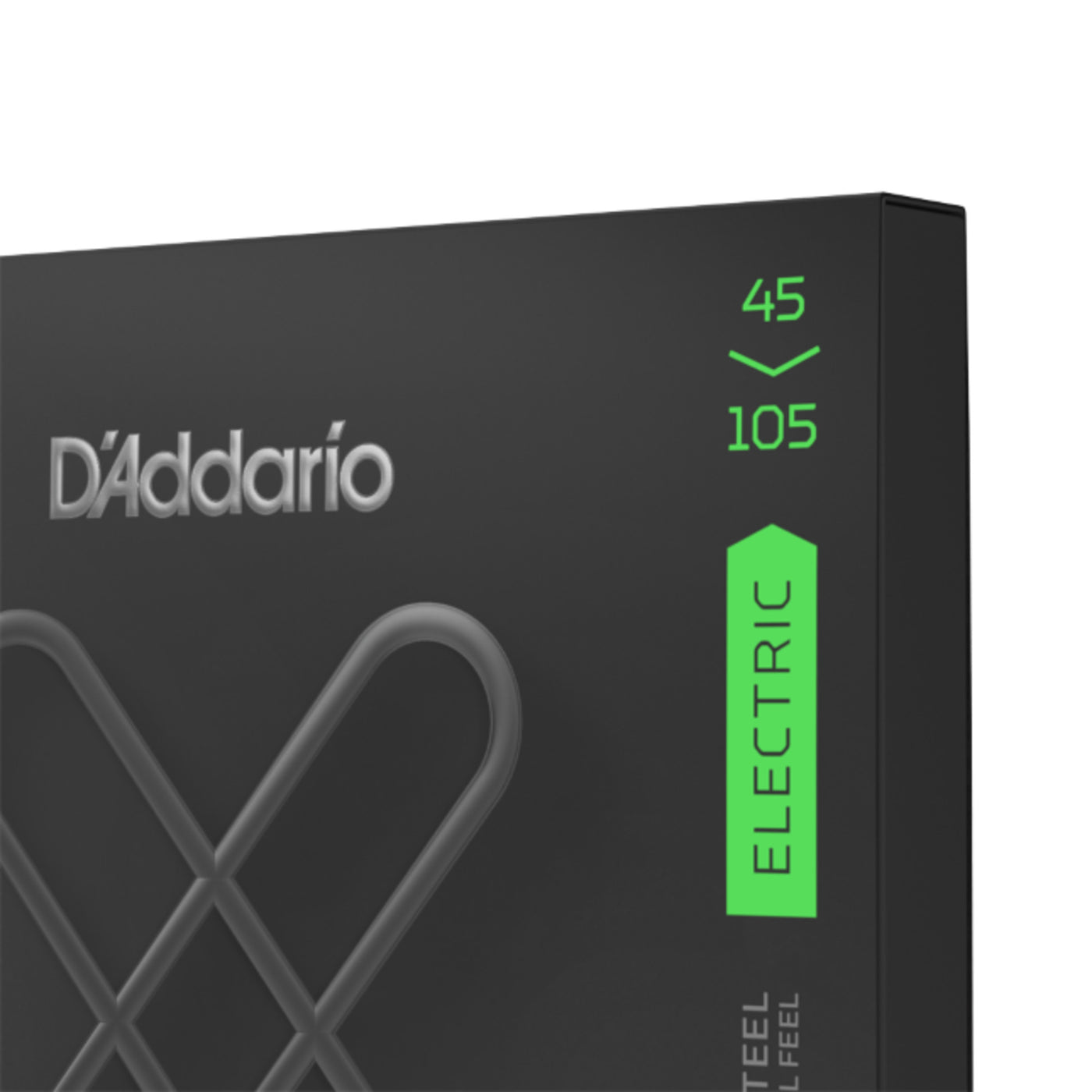 D'Addario Long Scale, XT Nickel Coated Bass Strings, Regular Light Top/Medium Bottom, 45-105 (XTB45105)