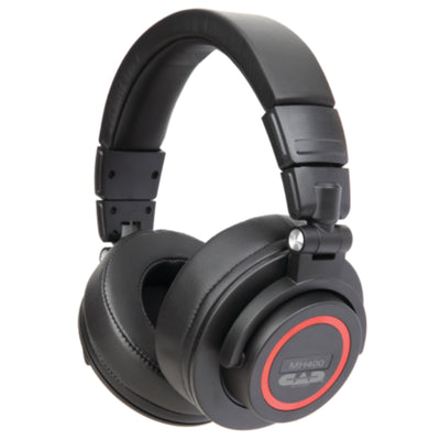 CAD Audio MH400 Closed-Back Studio Headphones with 50mm Drivers - Black (MH400)