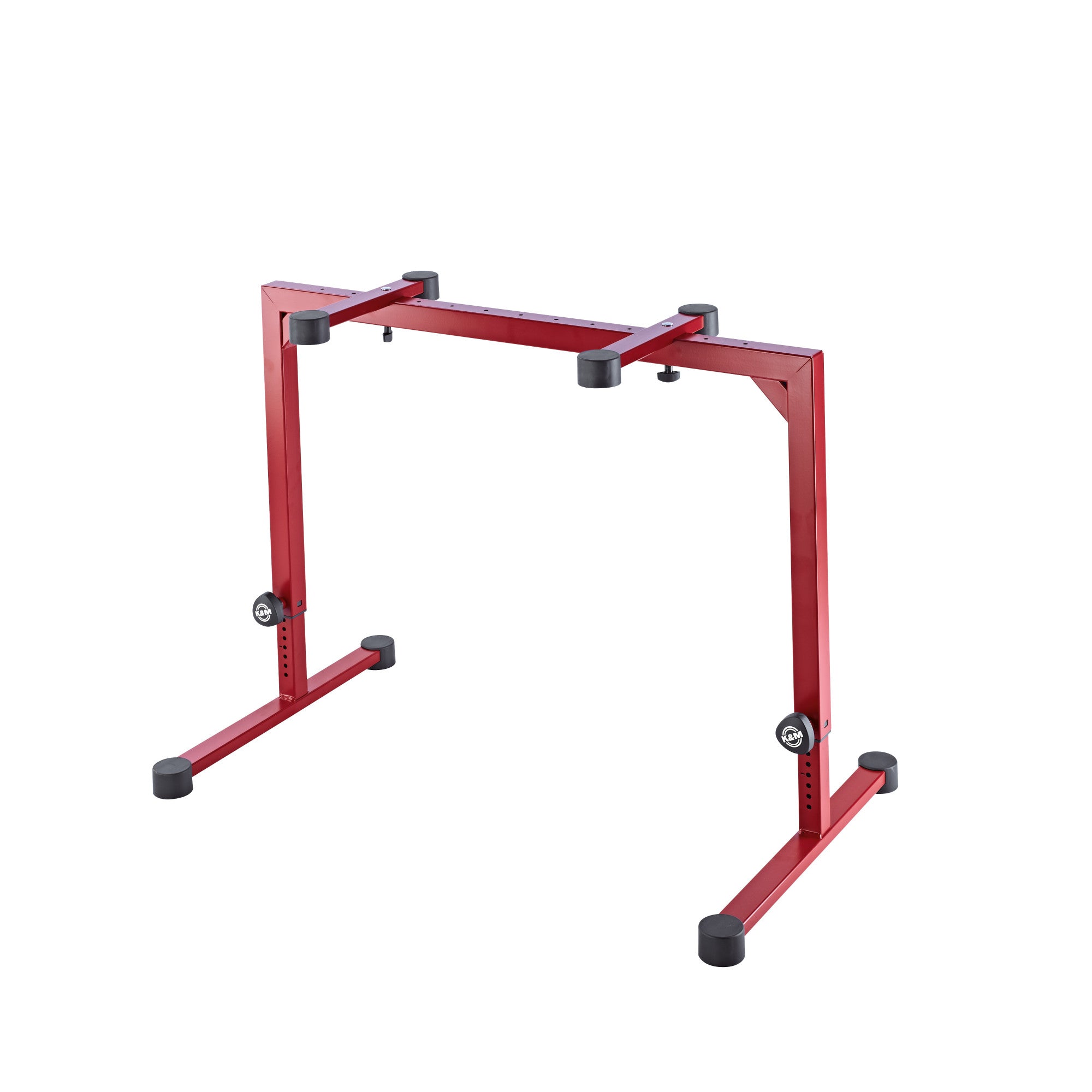 K&M Omega Table Style Keyboard Stand - Ruby Red – Interstate Music