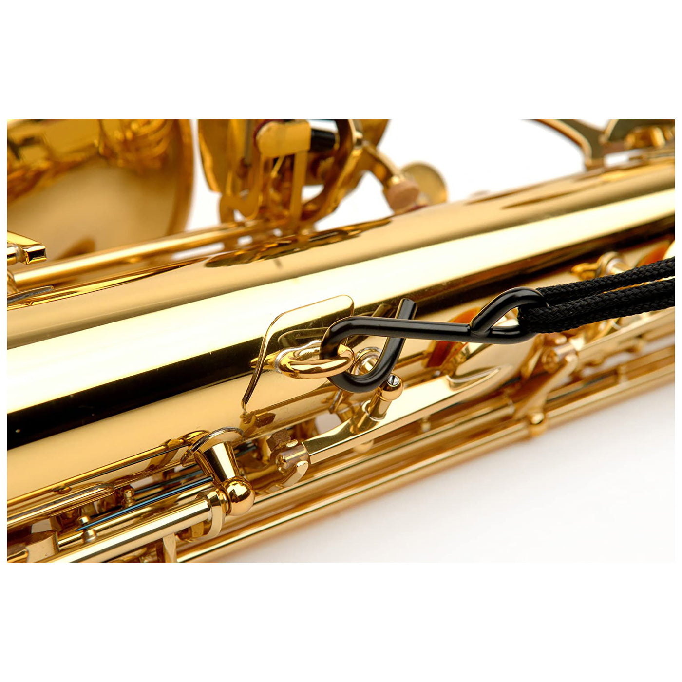 Rico Padded Saxophone Strap, Tenor/Baritone, Metal Hook