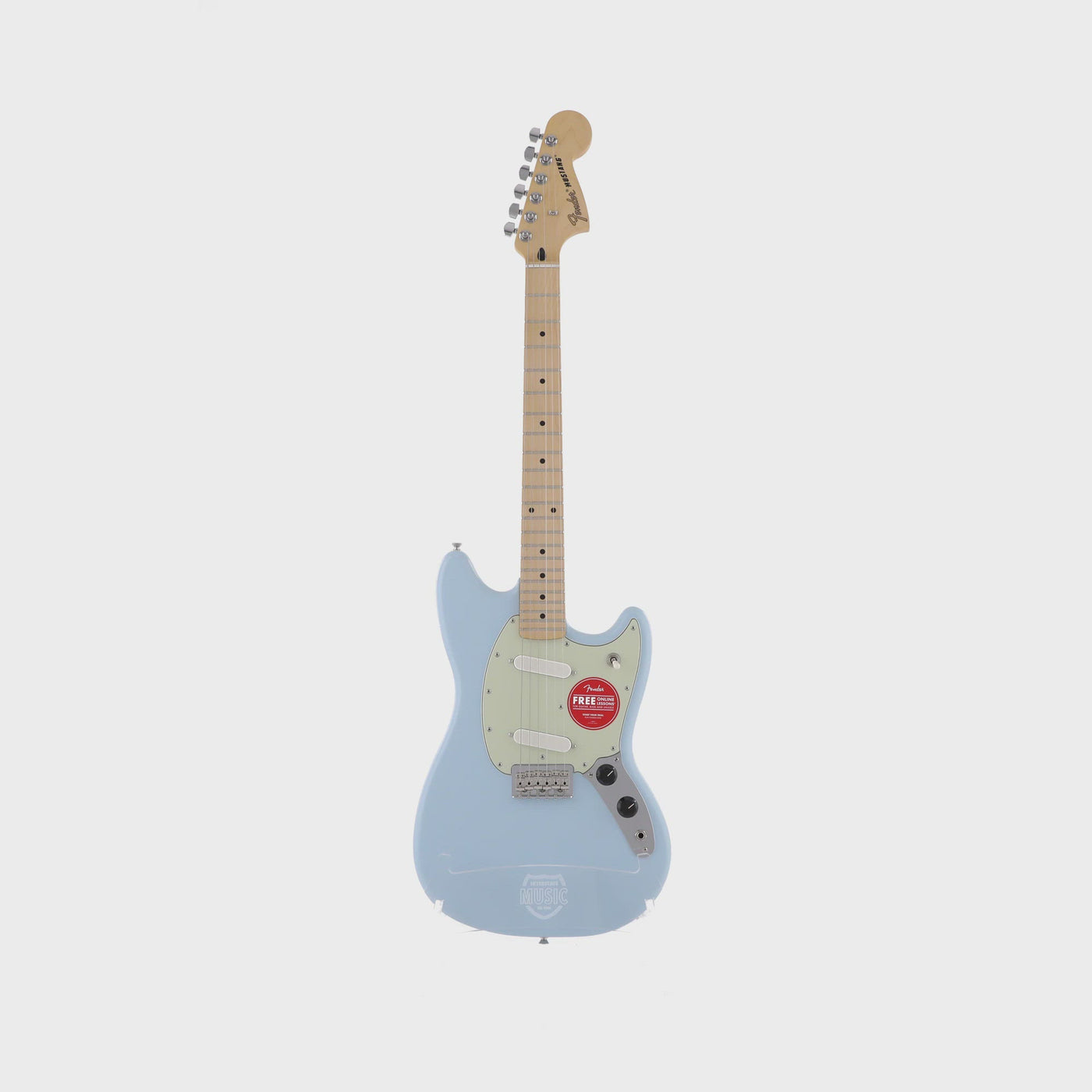 Fender Mustang Electric Guitar, Sonic Blue