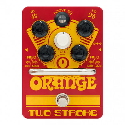 Orange Amps Two Stroke Boost EQ with Internal Charge Pump and Transparent Buffered Bypass - UK-PPC-212
