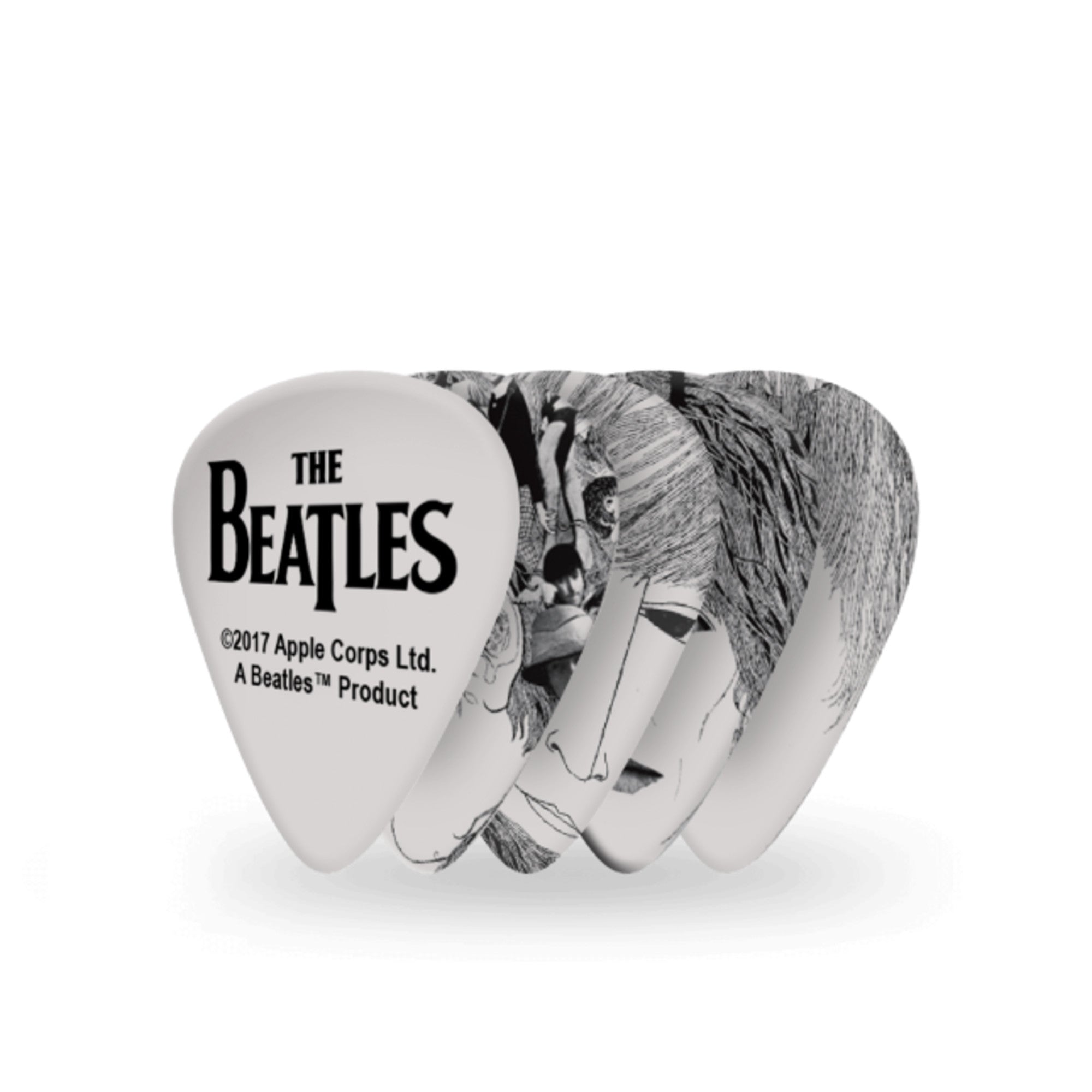 D'Addario Beatles Guitar Picks, Revolver, 10 Pack, Medium – Interstate Music