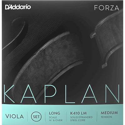 D'Addario K410 Kaplan Forza Viola String Set, Long Size (K410 LM)
