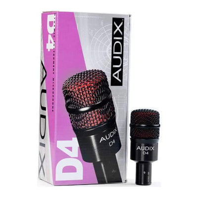 Audix D4 Professional Dynamic Instrument Microphone