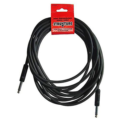 Strukture 10' Straight to Straight Instrument Cable - Black
