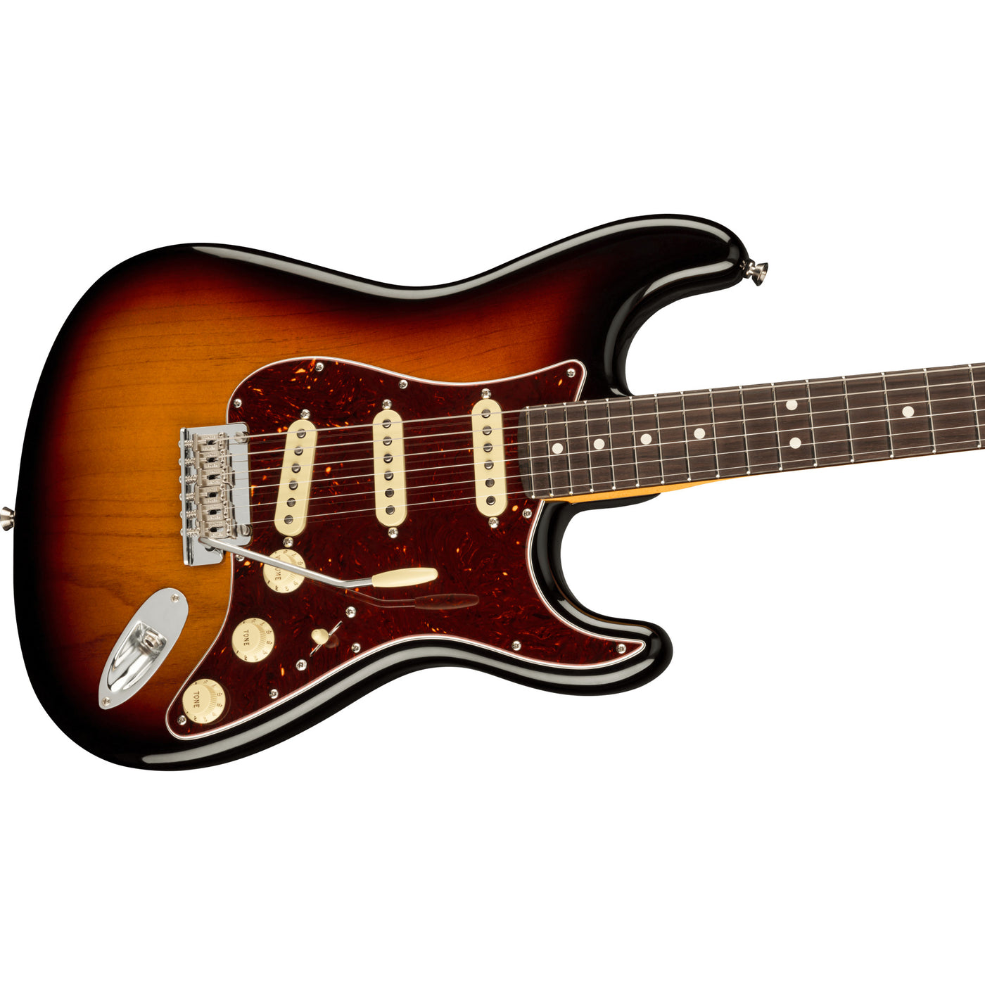 Fender American Professional ll Stratocaster Electric Guitar, 3-Color Sunburst (0113900700)