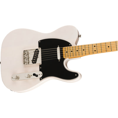 Fender Classic Vibe '50s Telecaster Electric Guitar, White Blonde (0374030501)