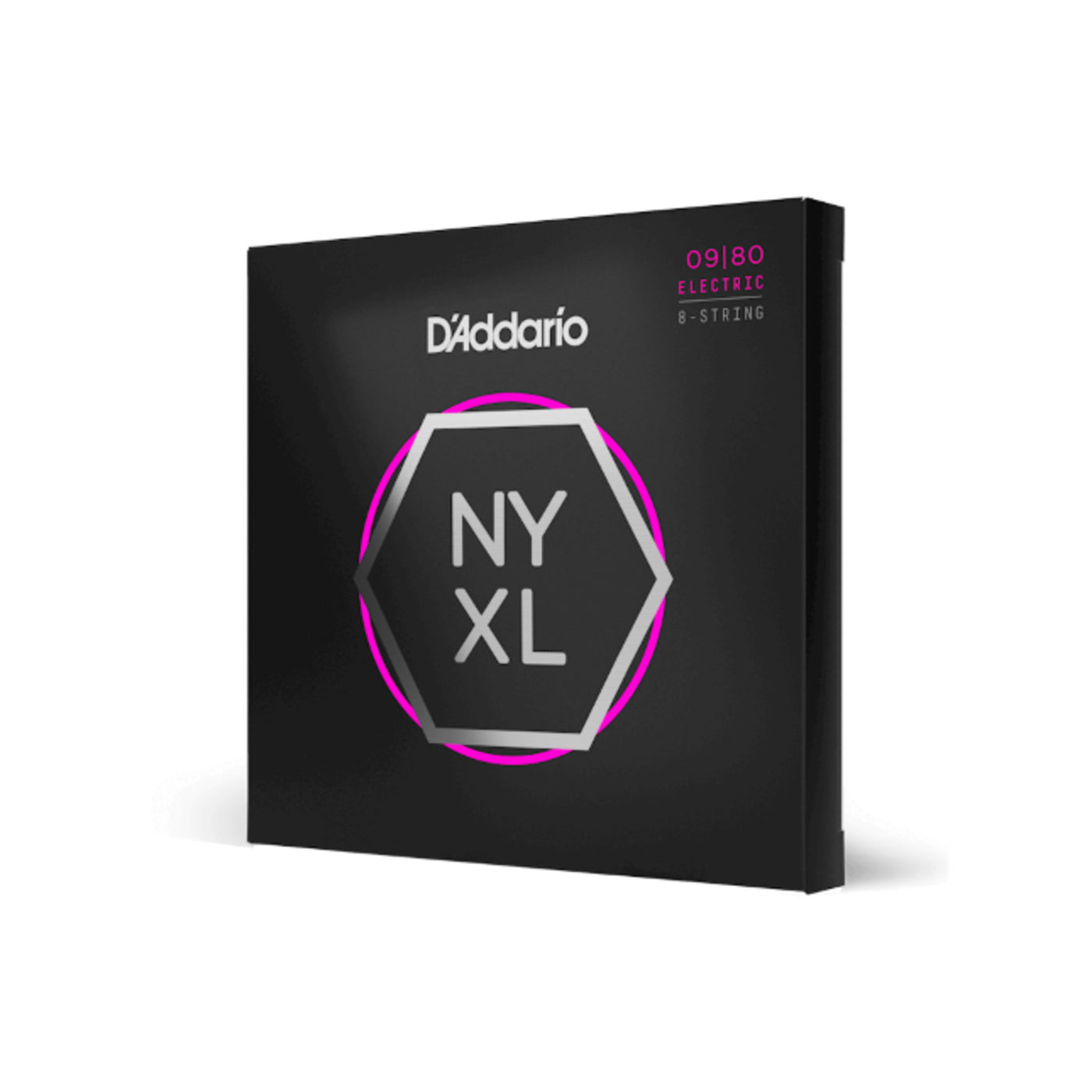 D'Addario 8-String NYXL Electric Guitar Strings, Super Light, 09-80 (NYXL0980)