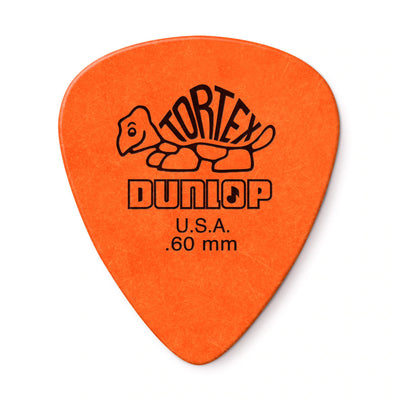 Dunlop 418P060 Tortex Standard Pick .60mm- 12 Pack