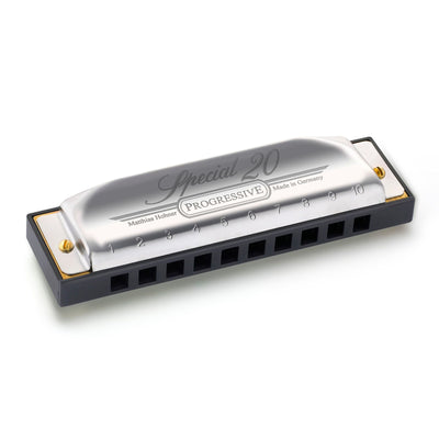 Hohner Special 20 Harmonica Boxed; Key of High G (560PBX-HG)