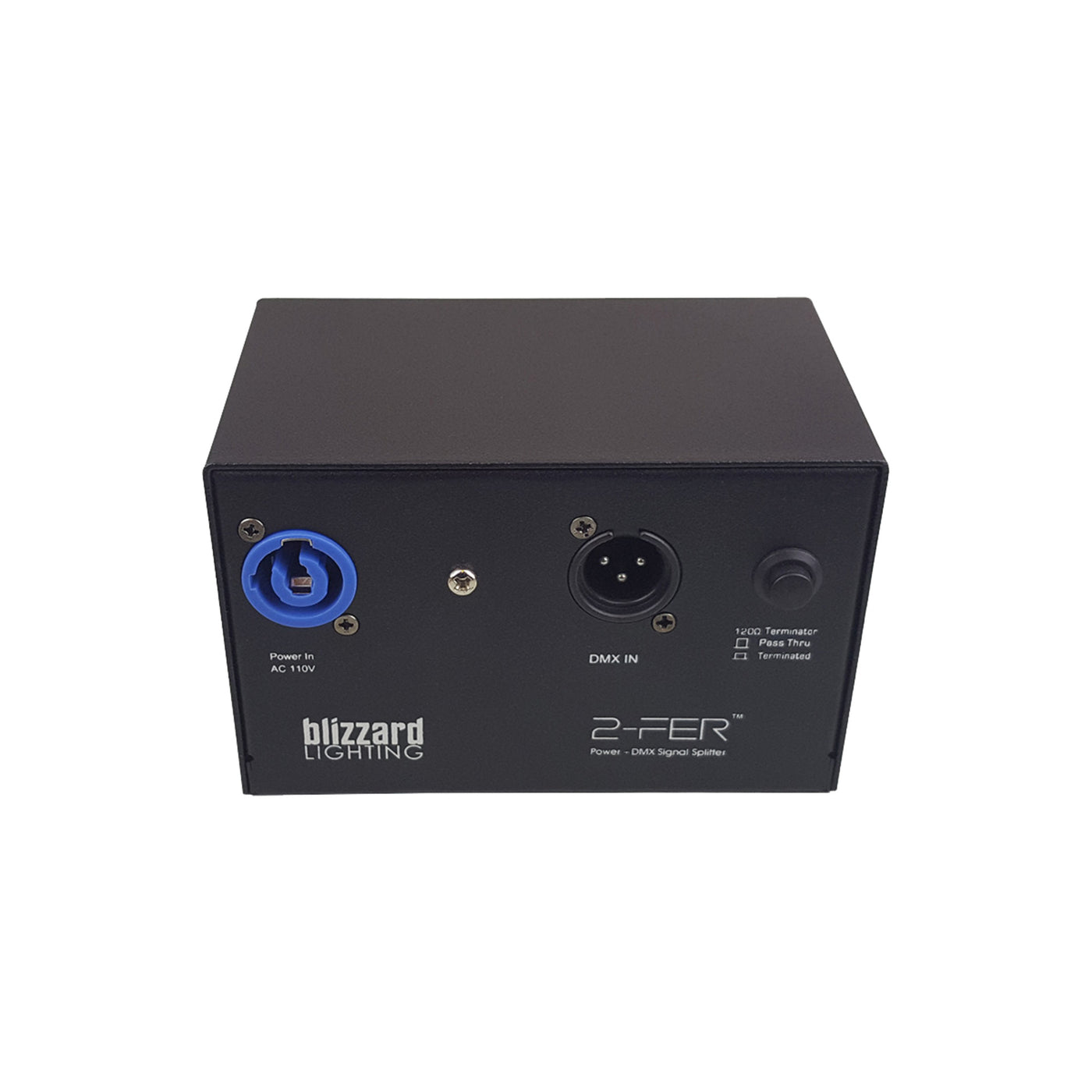 Blizzard 123755 2-FER-3PIN Power + 3-Pin DMX Signal Splitter
