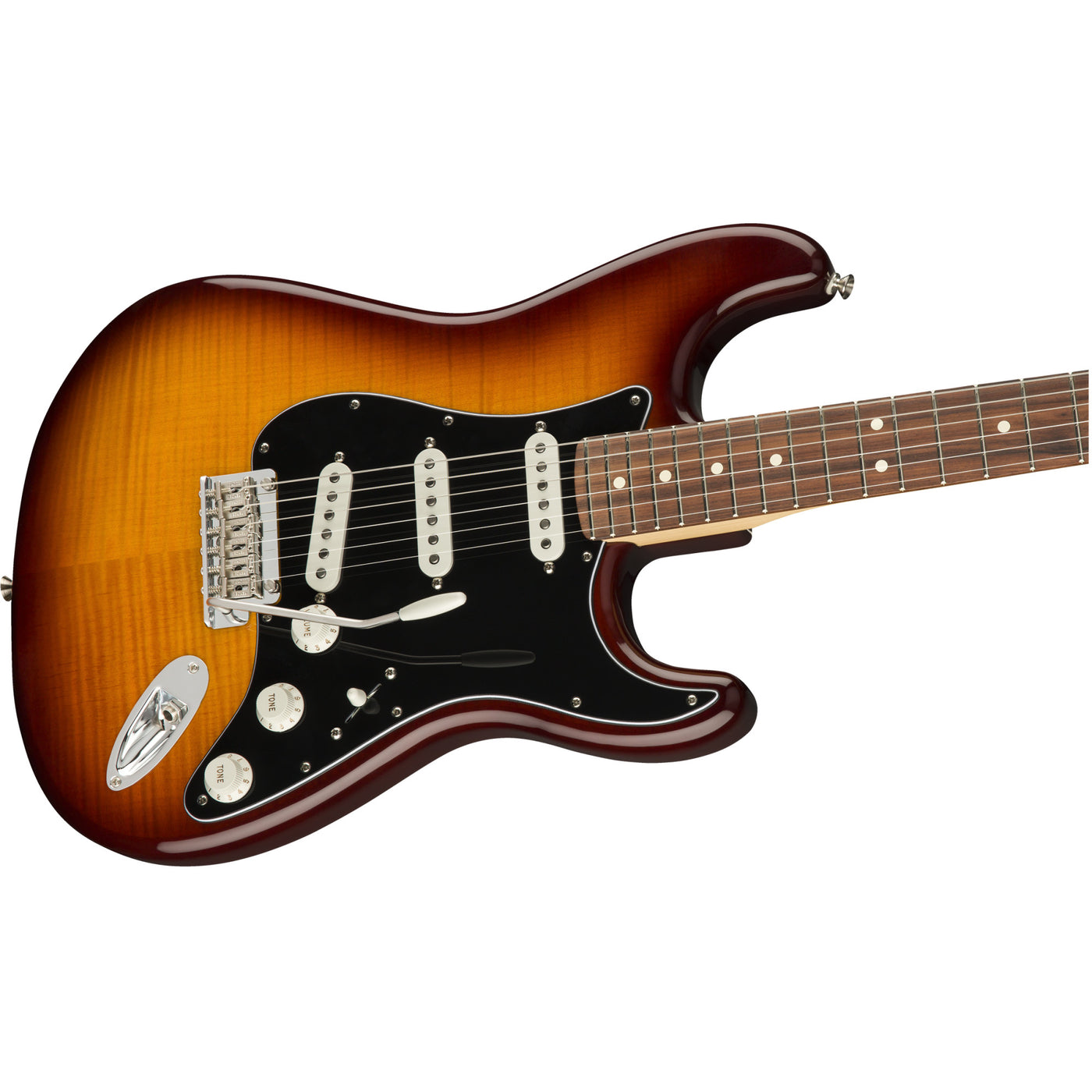 Fender Player Stratocaster Plus Top Electric Guitar, Tobacco Burst (0144553552)